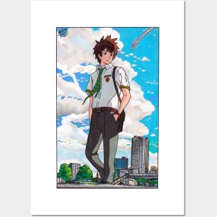 Taki Your Name - Kimi no na wa Posters and Art